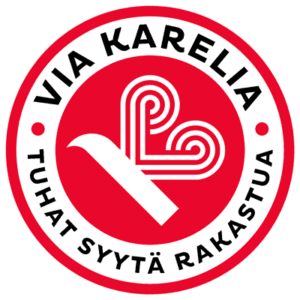 Logo of Via Karelia tourist route