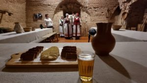 Bread and beer in a Birzai Sela Castle