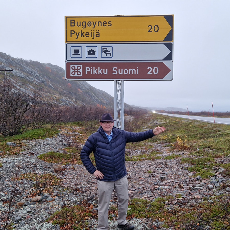 Norra külastaja Väike-Soome