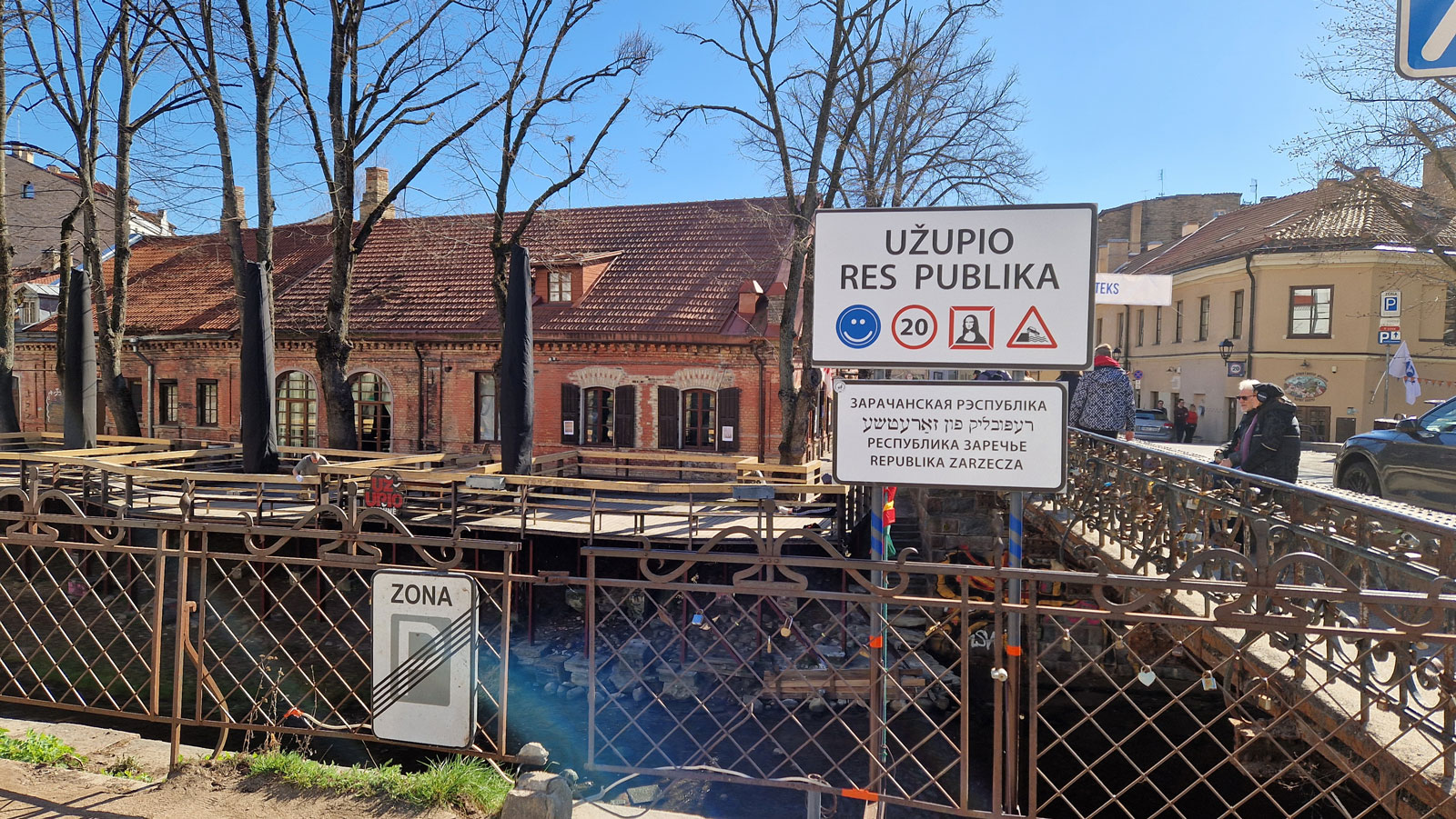 The Užupis District